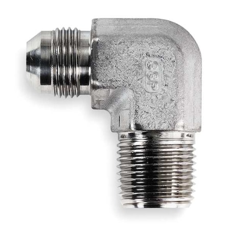 Airway 1" Flare x MNPT 316 SS Male 90 Degree Elbow J16MEBO