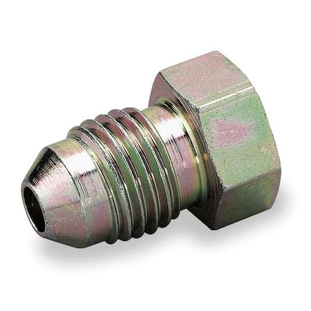 Airway 1/2" Flare x JIC 316 SS 37 Degree Male Plug 2408-08SS