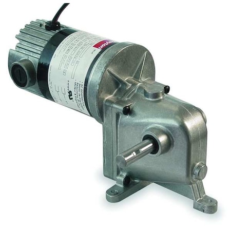 Dayton DC Gearmotor, 177 in-lb Max. Torque, 6 RPM Nameplate RPM, 90V DC Voltage 1LRA9