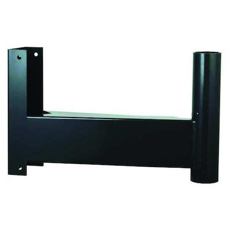 Dayton Mounting Bracket For Wall Fan, 16 in H x 23-3/4 in L x 6 in W, Polyester Powder Coated, Steel, Gray 1LXN6