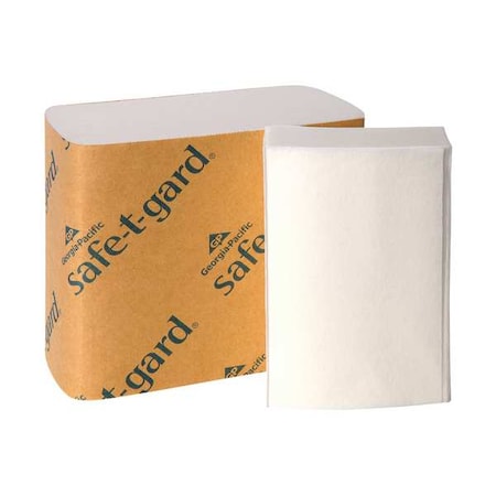 Georgia-Pacific Safe-T-Gard Multifold Paper Towels, 2 Ply, 200 Sheets, White, 40 PK 10440