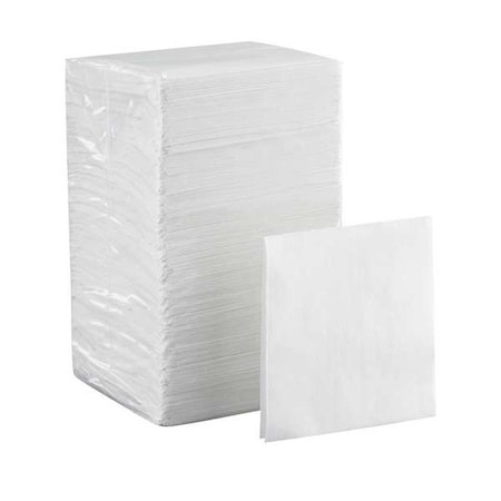 DIXIE Beverage Napkin, BevNap, White, PK4000 96019