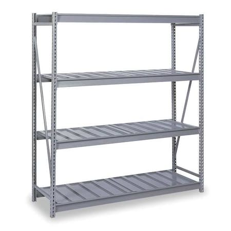 LYON Starter Bulk Storage Rack, 24 in D, 48 in W, 4 Shelves DD67131SR