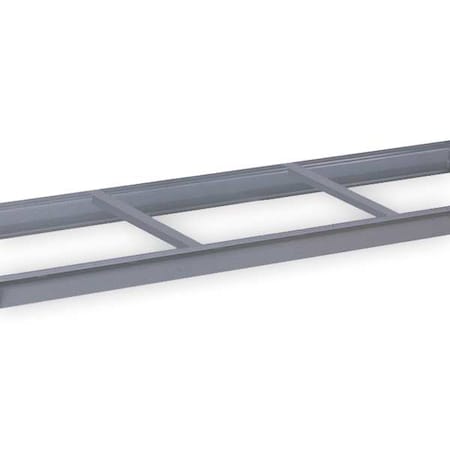 Lyon Shelf, 24 in D, 48 in W, Dove Gray DD66007