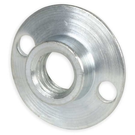 Norton Abrasives Round Weld Nut, 5/8"-11, Steel 63642543463