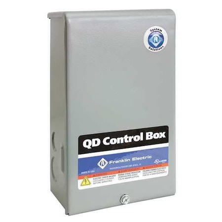 Little Giant Pump Control Box, 1/3HP, 115V, 1Phase 2801024915