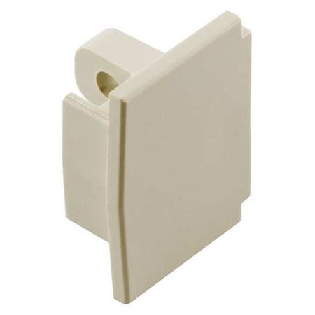 Hubbell Wiring Device-Kellems End Cap, White, PVC, Lan-Trak(R), Caps PL1EC