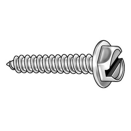 Zoro Select #14 x 3/4 in Hex Washer Head Type Self-Propelled Drive Type 5NCG2