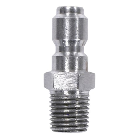 Zoro Select Quick Connect Plug, 1/4 (M)NPT 1MDG8