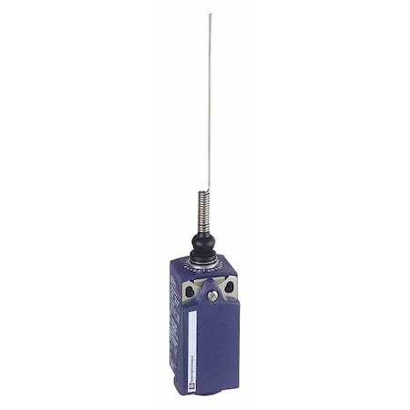Telemecanique Sensors Limit Switch, Cat Whisker, Wobble Stick, 1NC/1NO, 10A at 240V AC, Actuator Location: Top XCKP2106N12