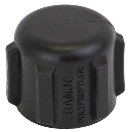Banjo Cap, Polypropylene, 1/2", Schedule 80, 300 psi Max Pressure CAP050