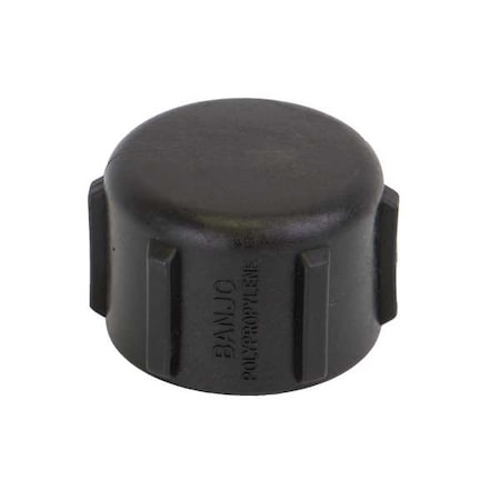 Banjo Cap, Polypropylene, 1-1/4", Schedule 80, 300 psi Max Pressure CAP125
