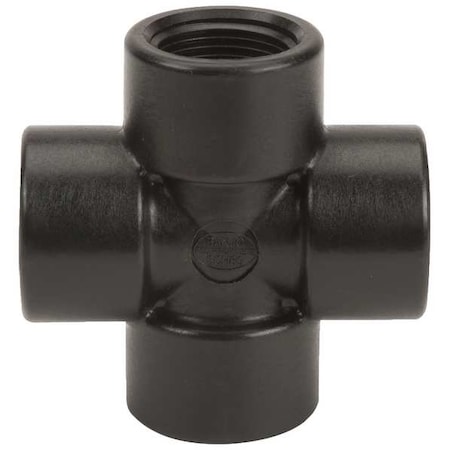 Banjo Cross, Polypropylene, 1", Schedule 80, 300 psi Max Pressure CR100