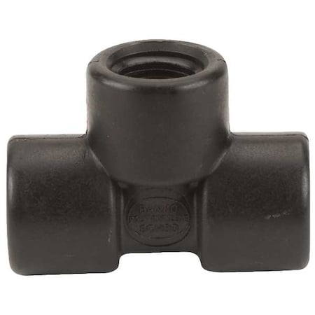 Banjo Tee, Polypropylene, 1/2", Schedule 80, 300 psi Max Pressure TEE050