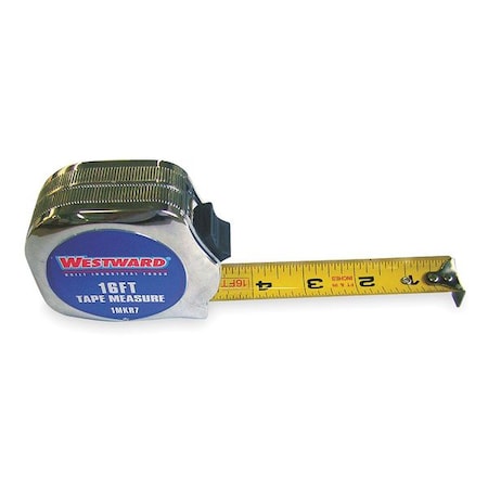 Westward 16 ft Tape Measure, 3/4 in Blade 1MKR7