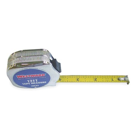 Westward 12 ft Tape Measure, 1/2 in Blade 1MKR3