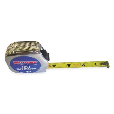 Westward 12 ft Tape Measure, 1/2 in Blade 1MKR4