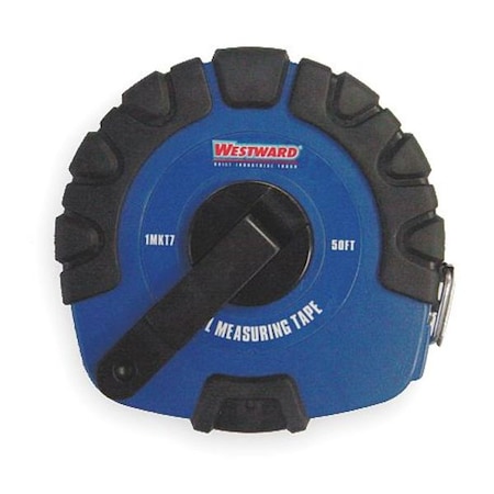 Westward 50 ft Tape Measure, 3/8 in Blade 1MKT7