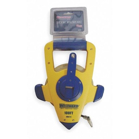 Westward 100 ft. Engineer's Tape Measure, 1/2" Blade 1MKT4