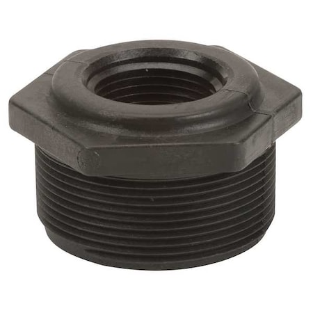 Banjo Reducing Bushing, Polypropylene, 2" x 1", Schedule 80, 300 psi Max Pressure RB200-100