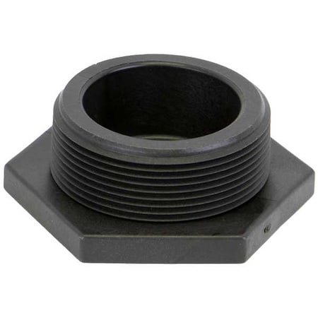 Banjo Plug, Polypropylene, 3", Schedule 80, 300 psi Max Pressure PLUG300