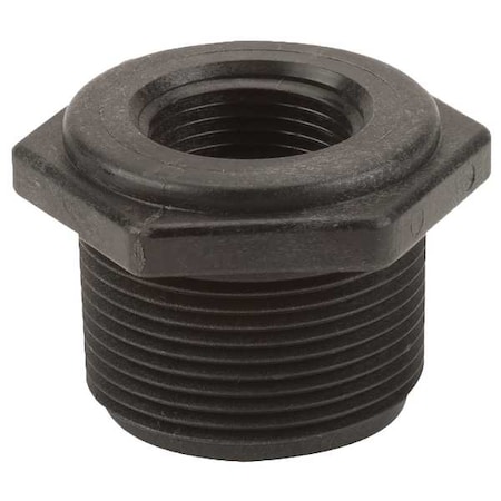 Banjo Reducing Bushing, Polypropylene, 1-1/4" x 3/4", Schedule 80, 300 psi Max Pressure RB125-075