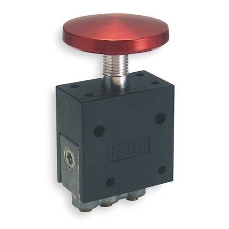 Aro Manual Air Control Valve, 3-Way, 5/32 in 461-2