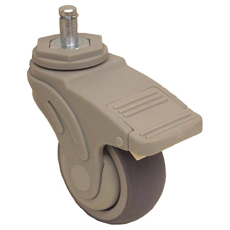 Zoro Select Swivel Stem Cstr w/Totl Lock, 5 in, 325 lb P17S-RP050K-SG7-TB-001