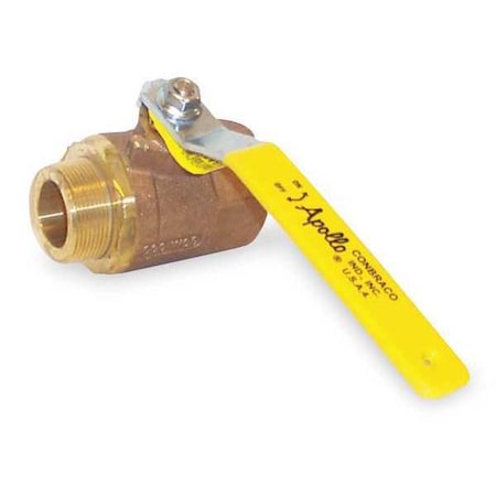 Apollo Valves 1-1/2" FNPT x MNPT Bronze Ball Valve Inline 7080701