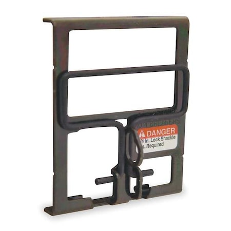 Square D Padlock Attachment, 120/240VAC, 80-125A HOM2PAHA