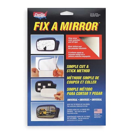 Blue Magic Mirror Repair Kit, Silver 19794-6