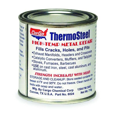 Blue Magic Metal Repair, High Temp, Dark Gray, 24 Oz 8024