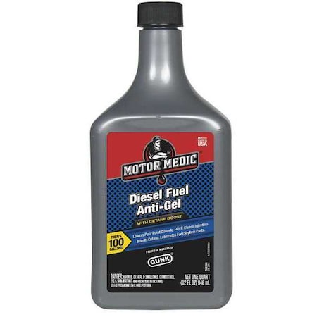 Motor Medic Diesel Fuel Anti-Gel, Liquid, 32 oz. M6932