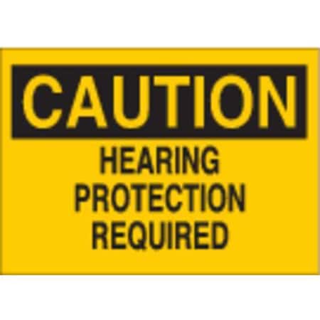 Brady Safety Sign Label, 3-1/2 In. H, 5 In. W, 87772 87772