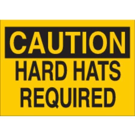Brady Safety Sign Label, 3-1/2 In. H, 5 In. W, 87771 87771