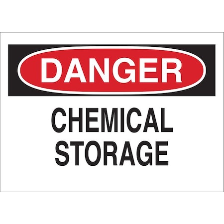 Brady Danger Sign, 7 in H, 10 in W, Plastic, Rectangle, English, 22311 22311