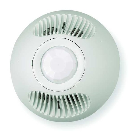 Hubbell Wiring Device-Kellems Ceiling Mount Sensor, Occupancy, Hard Wired, White, 2,000 sq ft, LED ATD2000C