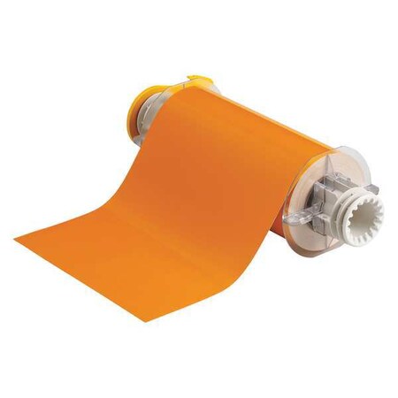 Brady Label Tape Cartridge, Yellow, Labels/Roll: Continuous 13574