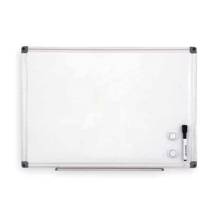 ZORO SELECT 31"x48" Magnetic Steel Whiteboard 1NUP3