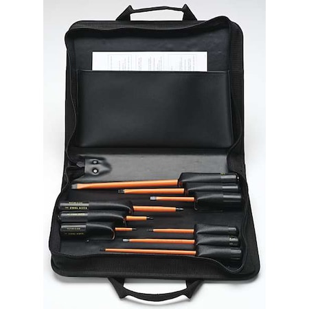 Klein Tools Screwdriver Set, 1000V Insulated Slotted and Phillips, 9 ...