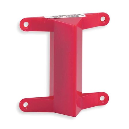 Federal Signal Warning Light, Red, Strobe Tube, 120V AC, 80 FPM, Not Applicable Dia., Surface VALS-120R