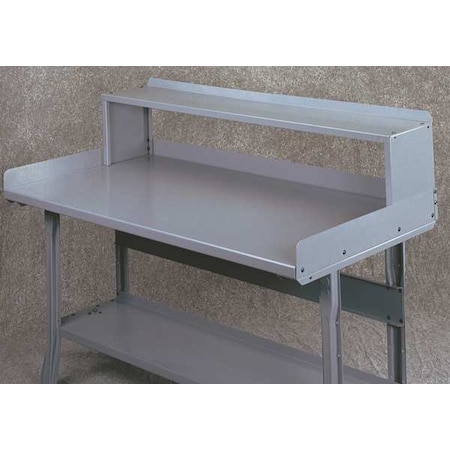 TENNSCO Shelf Riser, 60 W x 10-1/2 D x 12 H, Gray R-1060