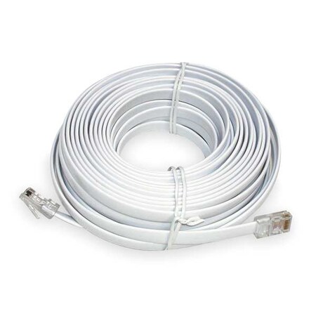 Pyramid 50 ft. Clock Cable, White 41269