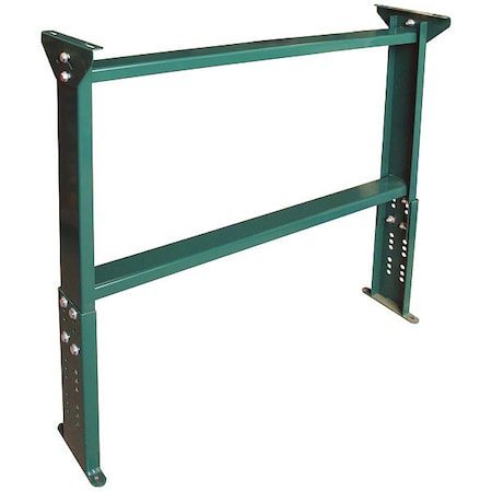 Zoro Select Conveyor H-Stand, 12-1/4to17-1/8In, 51BF 1PDP7