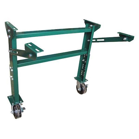 Zoro Select Conveyor H-Stand With Casters, 22BF 1PDP4
