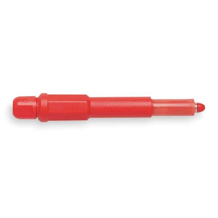Pomona Electronics Banana Plug, 300VDC, 20A, 2-5/9 In. L, Red 122506A