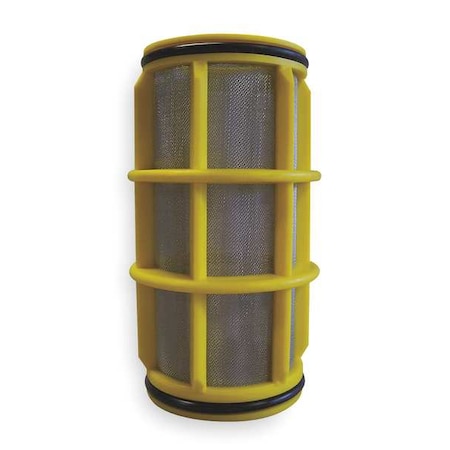 Amiad Filter Screen, Yellow, 5" Length, 2" Dia 700101-000337