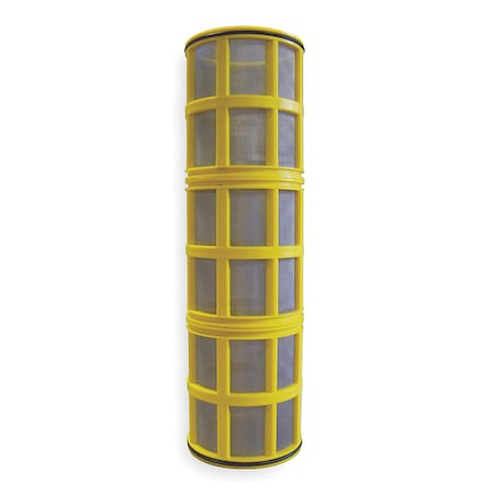 Amiad Filter Screen, Yellow, 14-5/8" Length 700101-000414