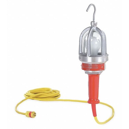 Woodhead Incandescent Red Hazardous Location Hand Lamp 61430B163