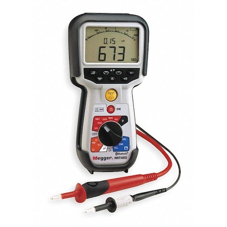 Megger Battery Operated Megohmmeter, 1000VDC MIT485-EN